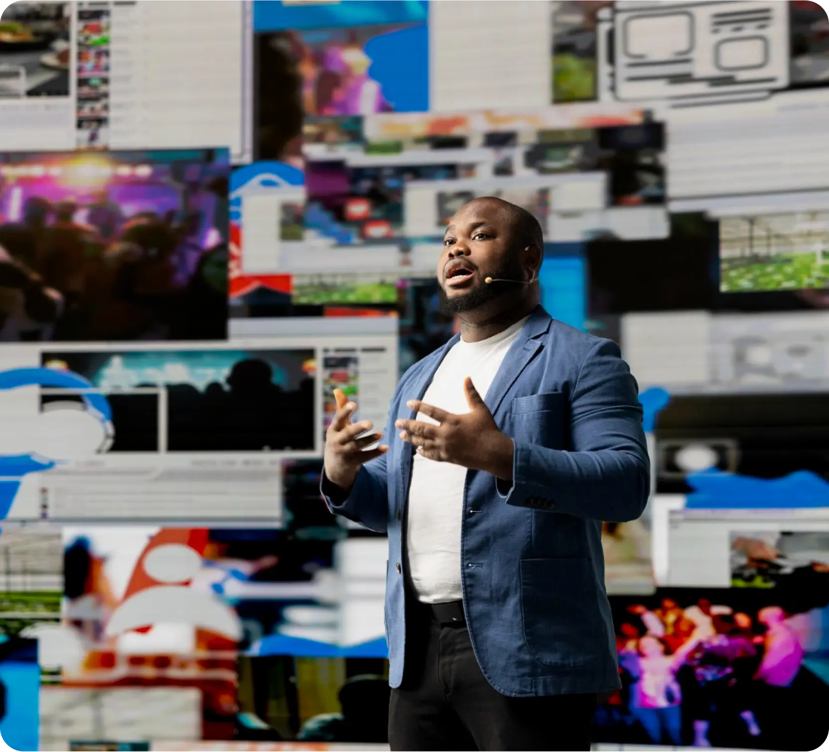 Broadcast augmentation and studio visual overlays