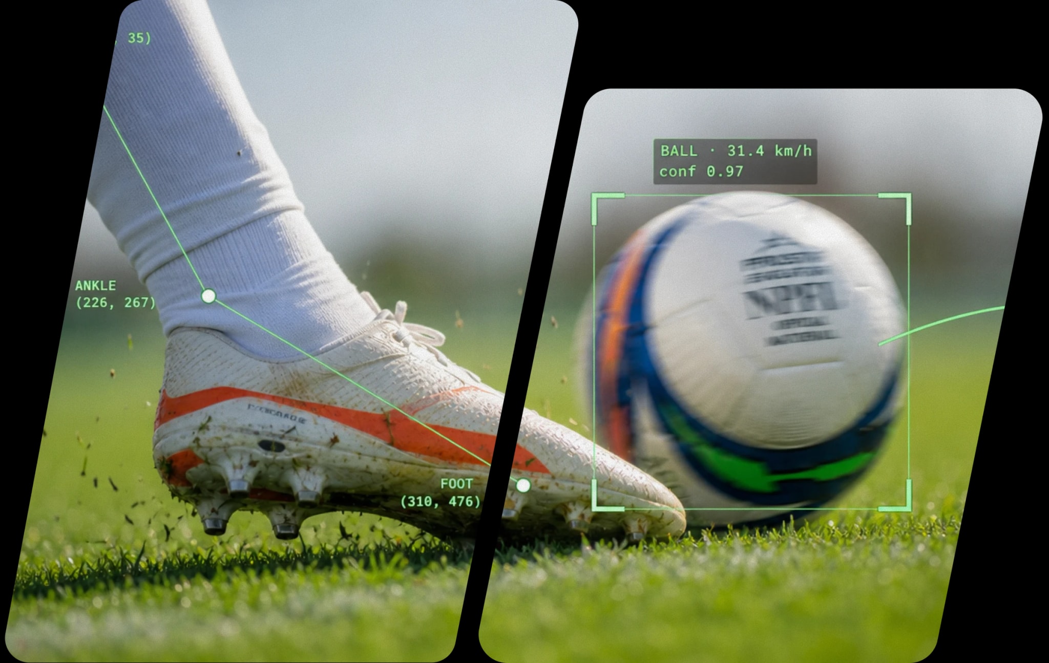 Live match action telemetry and computer vision insights